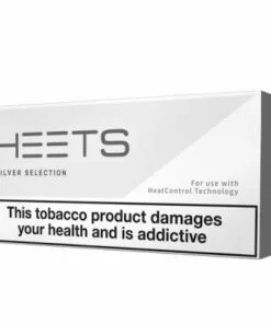 IQOS HEETS Silver Label Carton - SILVER SELECTION (20 Packs / 200 Sticks)