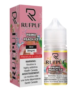 RufPuf Primo Peach Ice Nic Salt 30ml