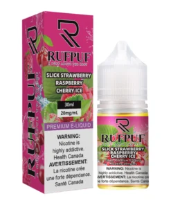 RufPuf Slick Strawberry Raspberry Cherry Ice Nic Salt 30ml