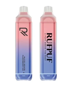 RufPuf Glitzy Grape Raspberry Ice – Disposable Vape 7500 Puffs (50mg)