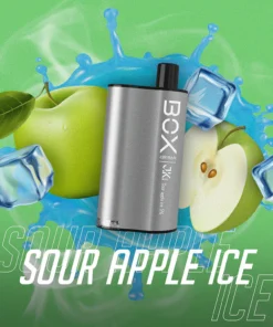 AIR BAR BOX SOUR APPLE ICE – 3000PUFF DISPOSABLE 5%