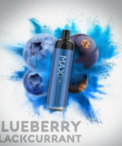 AIR BAR MAX BLUEBERRY BLACKCURRANT – 2500PUFF DISPOSABLE 5%