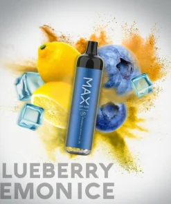 AIR BAR MAX BLUEBERRY LEMON ICE – 2500PUFF DISPOSABLE 5%