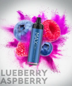 AIR BAR MAX BLUEBERRY RASPBERRY – 2500PUFF DISPOSABLE 5%