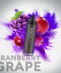 AIR BAR MAX CRANBERRY GRAPE – 2500PUFF DISPOSABLE 5%