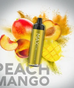 AIR BAR MAX PEACH MANGO – 2500PUFF DISPOSABLE 5%