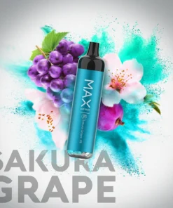 AIR BAR MAX SAKURA GRAPE – 2500PUFF DISPOSABLE 5%