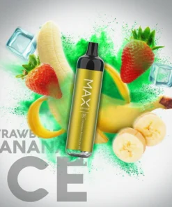 AIR BAR MAX STRAWBERRY BANANA ICE – 2500PUFF DISPOSABLE 5%