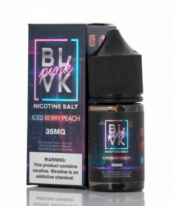 ICED BERRY PEACH SALT - BLVK PINK SERIES - BLVK UNICORN - 30ML