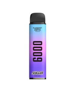 Slugger Blueberry Bubble Gum Ice Disposable Vape – 6000 Puffs