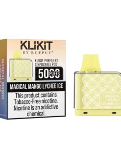 KLIKIT Magical Mango Lychee Ice Disposable Vape 50mg