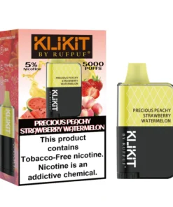 KLIKIT Precious Peachy Strawberry Watermelon 5000Puffs Disposable Vape – 50mg