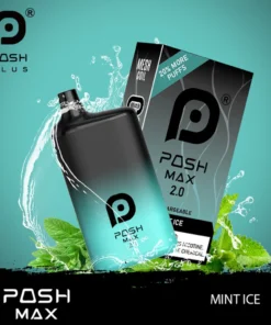 POSH MAX 2.0 Mint Ice Disposable Vape – 5200 Puffs
