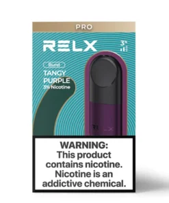 RELX Pod Pro – Tangy Purple (Grape ICE) – 3% Nicotine