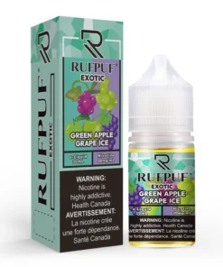 RufPuf Exotic Green Apple Grape Ice Nic Salt 30ml