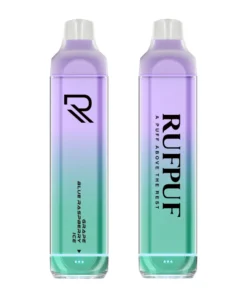 RufPuf Grape Blue Raspberry Ice – Disposable Vape 7500 Puffs (40mg)