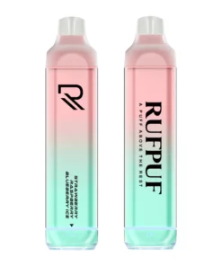 RufPuf Strawberry Raspberry Blueberry Ice – Disposable Vape 7500 Puffs (40mg)
