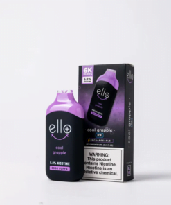 BLVK ELLO Disposable Cool Grapple Ice 6000 PUFF 5%