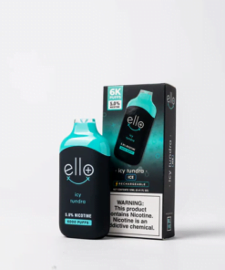 BLVK ELLO Disposable Icy Tundra Ice 6000 Puff 5%