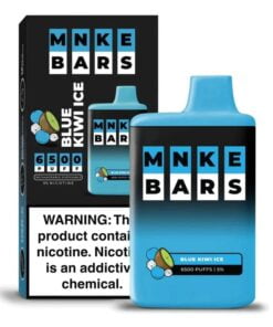 MNKE BARS BLUE KIWI ICE DISPOSABLE - 6500 PUFFS