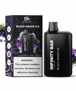 Infinity Bar Disposable Vape – Black Grape Ice 35mg (5000Puffs)