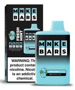 MNKE BARS FRESH MINT DISPOSABLE - 6500 PUFFS