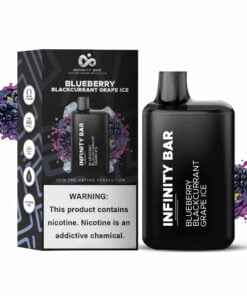 Infinity Bar Disposable Vape – Blueberry Blackcurrant Grape Ice 35mg (5000Puffs)