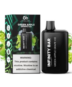 Infinity Bar Disposable Vape – Green Apple Grape Ice 35mg (5000Puffs)