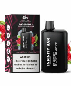 Infinity Bar Disposable Vape – Raspberry Blackcurrant Ice 35mg (5000Puffs)