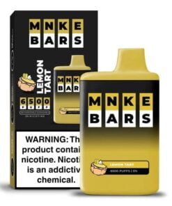MNKE BARS LEMON TART DISPOSABLE - 6500 PUFFS
