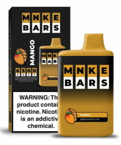 MNKE BARS MANGO DISPOSABLE - 6500 PUFFS