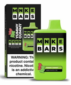 MNKE BARS YUMMY GUMMY DISPOSABLE - 6500 PUFFS
