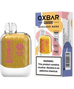OXBAR G8000 Avocado Nana Disposable – 8000 Puffs