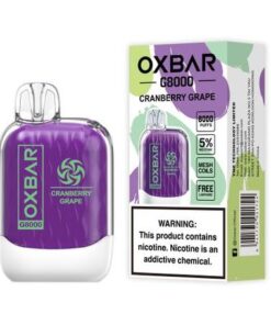 OXBAR G8000 Cranberry Grape Disposable – 8000 Puffs