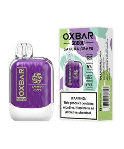 OXBAR G8000 Sakura Grape Disposable – 8000 Puffs