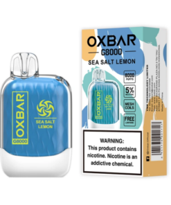 OXBAR G8000 Sea Salt Lemon Disposable – 8000 Puffs