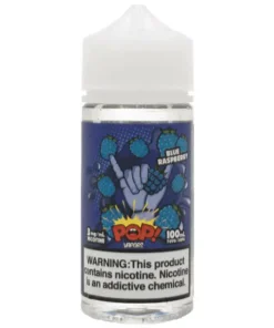 Blue Raspberry Iced 100ml by Pop Vapors
