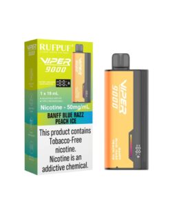 Rufpuf Viper Disposable – Banff Blue Razz Peach Ice 50mg (9000Puffs)