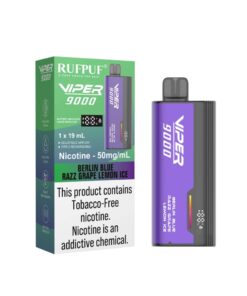 Rufpuf Viper Disposable – Berlin Blue Razz Grape Lemon Ice 50mg (9000Puffs)
