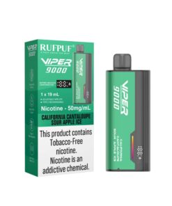 Rufpuf Viper Disposable – California Cantaloupe Sour Apple Ice 50mg (9000Puff)
