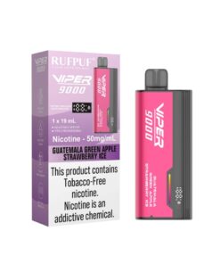 Rufpuf Viper Disposable – Guatemala Green Apple Strawberry Ice 50mg (9000Puffs)
