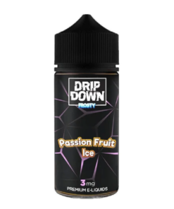 Drip Down – Passion Fruit Ice 100ml E-Juice (0/3/6 mg)