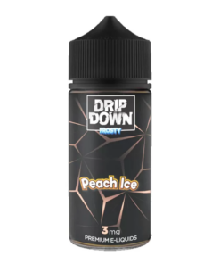 Drip Down – Peach Ice 100ml E-Juice (0/3/6 mg)