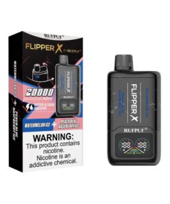 Flipper X Peach Blue Raspberry Ice + Watermelon Ice - 20000 Puffs - 5%