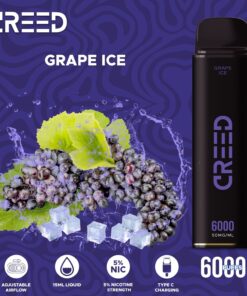 Creed Grape Ice - 5% - 6000 Puffs