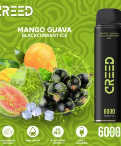 Creed Mango Guava Blackcurrant Ice - 5% - 6000 Puffs