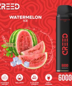 Creed Watermelon Ice - 5% - 6000 Puffs