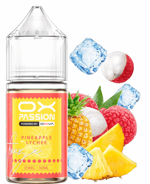 OX PASSION Pineapple-Lychee Best Nic Salt