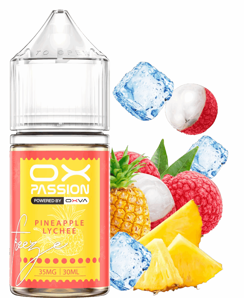 OX PASSION Pineapple-Lychee Best Nic Salt