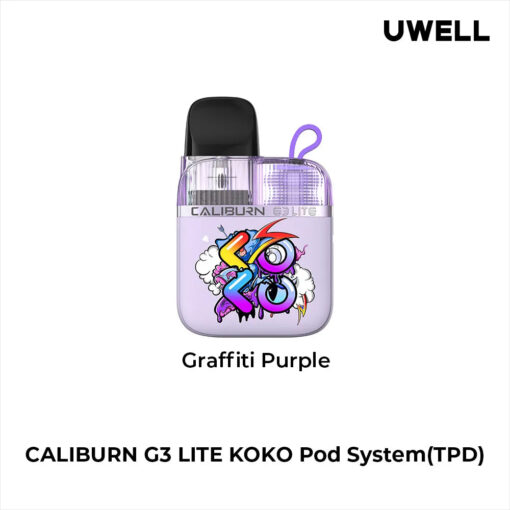 Uwell-Caliburn-G3-Lite-KOKO-Graffiti-Purple best price in pakistan